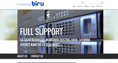 Desktop Screenshot of hostingbiru.com