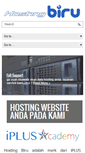 Mobile Screenshot of hostingbiru.com